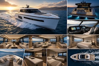 do 3d cgi boat design, yacht modelling, mega yacht design, cargo boat render