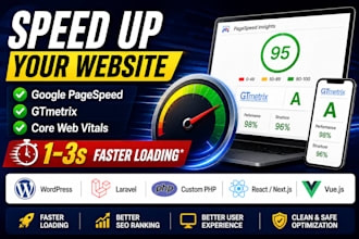 fix slow website and improve google pagespeed