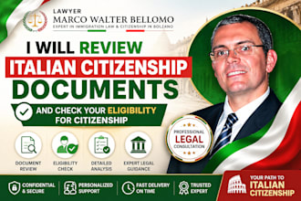 review italian citizenship documents and check your eligibility for citizenship