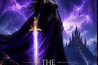 modern mystery book cover design
