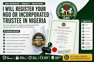 register your ngo or incorporated trustee in nigeria