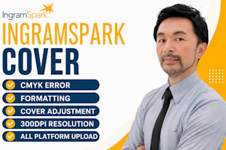 resize and adjust your book cover for ingramspark approval