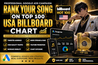 chart your  music to top on billboard chart or apple music chart
