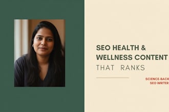 write SEO health wellness and supplement content that actually ranks