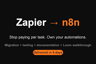 migrate zapier or make to n8n and cut your monthly automation costs