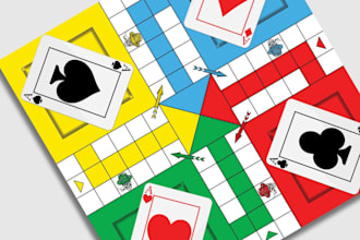 create full unity card game, ludo, poker, board game