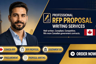 write canada procurement rfp proposal response for government contract success