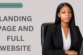 design getresponse landing page, sales page, squeeze page, lead capture page