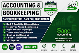 do sage accounting, bookkeeping, sage 50, sage, intacct and reports