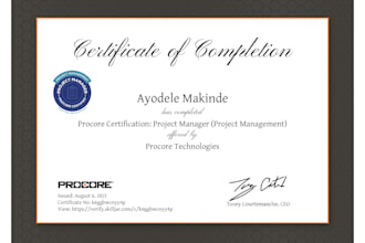 setup procore for construction management