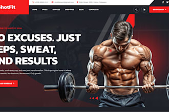 redesign wix gym membership website wix crossfit website wix pilate studio site