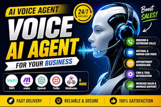 create ai voice assistant for automated phone calls and appointment booking