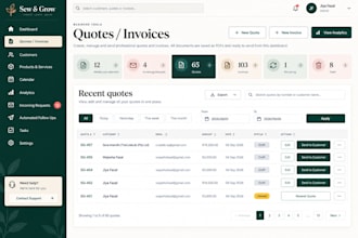 build a custom quotation system for your business