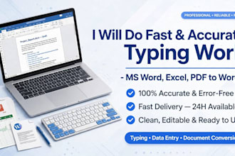 do typing work data enteri