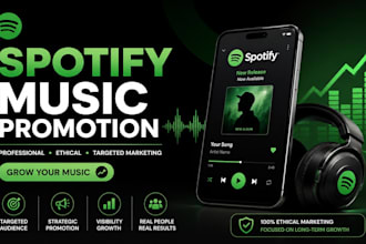 create a spotify music promotion campaign