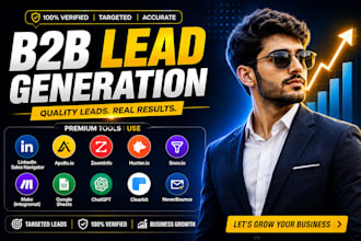 do perfect b2b linkedin lead generation, for any business