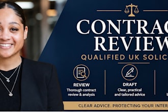 review and draft your commercial contracts