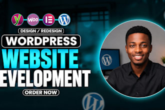 design, redesign and develop a professional wordpress website