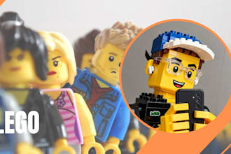 turn anything into lego with custom building instructions