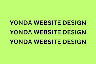 do yonda website design and redesign