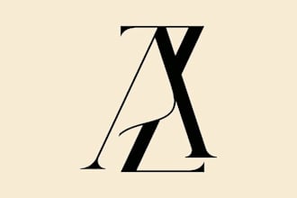 create a modern, minimalist and luxurious brand logo
