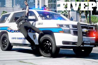 develop fivem fivepd cops, lspd, sheriff server