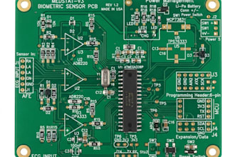 program medical device pcb and analog electronics schematic