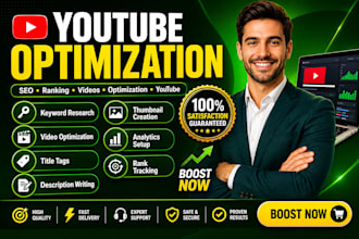 boost youtube video ranking with SEO optimization