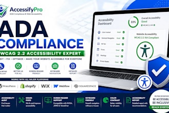 audit and fix ada compliance and wcag accessibility for website