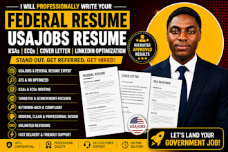 write ats federal resume, usajobs, resume and ksa