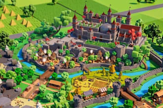 create roblox maps, custom environment, cities, rpg, survival and game world