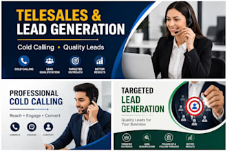 do professional telesales and lead generation