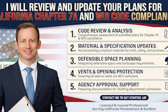 review and update your plans for california chapter 7a and wui code compliance