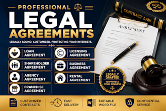 draft loan agreement, shareholder agreement, business and agency agreement