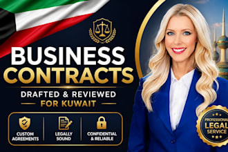 draft kuwait business contracts, ndas, and legal agreements