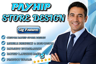 build payhip store and payhip website to sell digital products