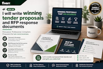 write winning tender proposals and rfp response documents