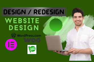 customize a contractor business website
