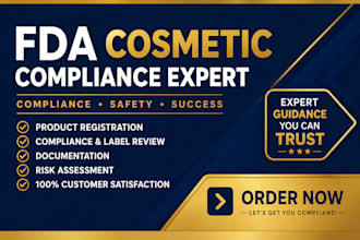 handle mocra cosmetic compliance, fda facility registration and product listing