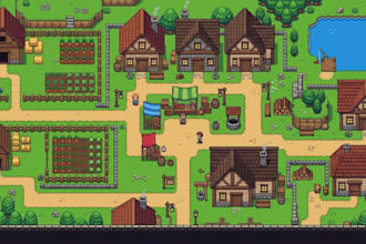 draw 2d top down rpg maker tilesets 16bit godot game maps and pixel art assets
