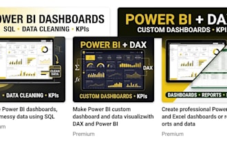 clean messy data and build professional power bi dashboards with dax and sql