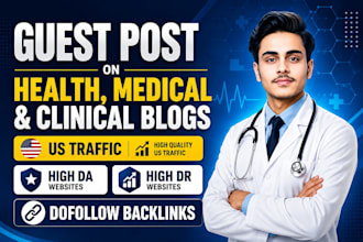 publish health guest posts with backlinks on health blogs