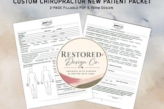 design professional medical forms and fillable pdfs