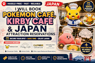 secure ghibli museum, nintendo museum, pokémon café and japan reservations