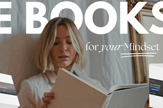 create mindset ebook with canva templates and book summaries