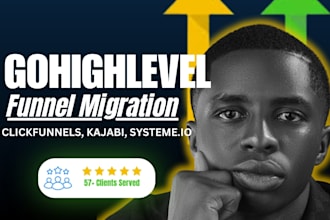 migrate clickfunnels or kajabi funnel to gohighlevel, gohighlevel sales funnel