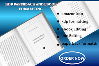 amazon kdp book formatting,paperback and kindle ebook formatting