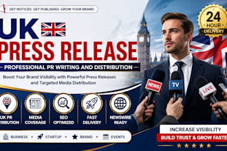 write UK press release PR distribution submit press release UK PR media distrib