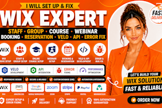 do wix website scheduling class booking saloon booking fitness booking forms fix