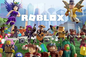 make roblox game, develop roblox game, script and build full roblox ame